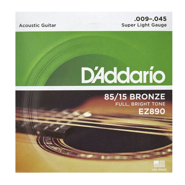 D'Addario EZ890 American Bronze