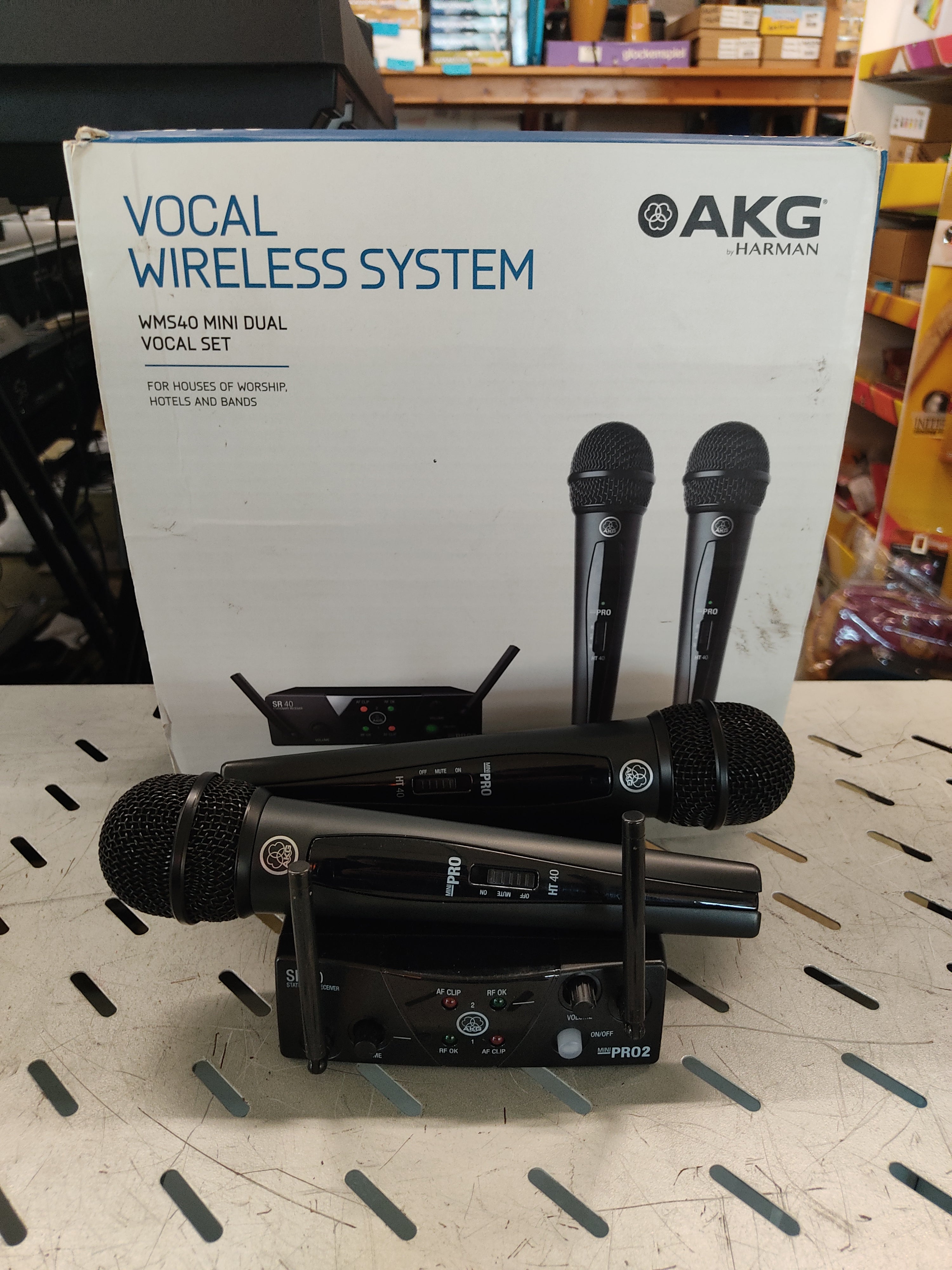 AKG WMS40 Mini Dual Vocal Set