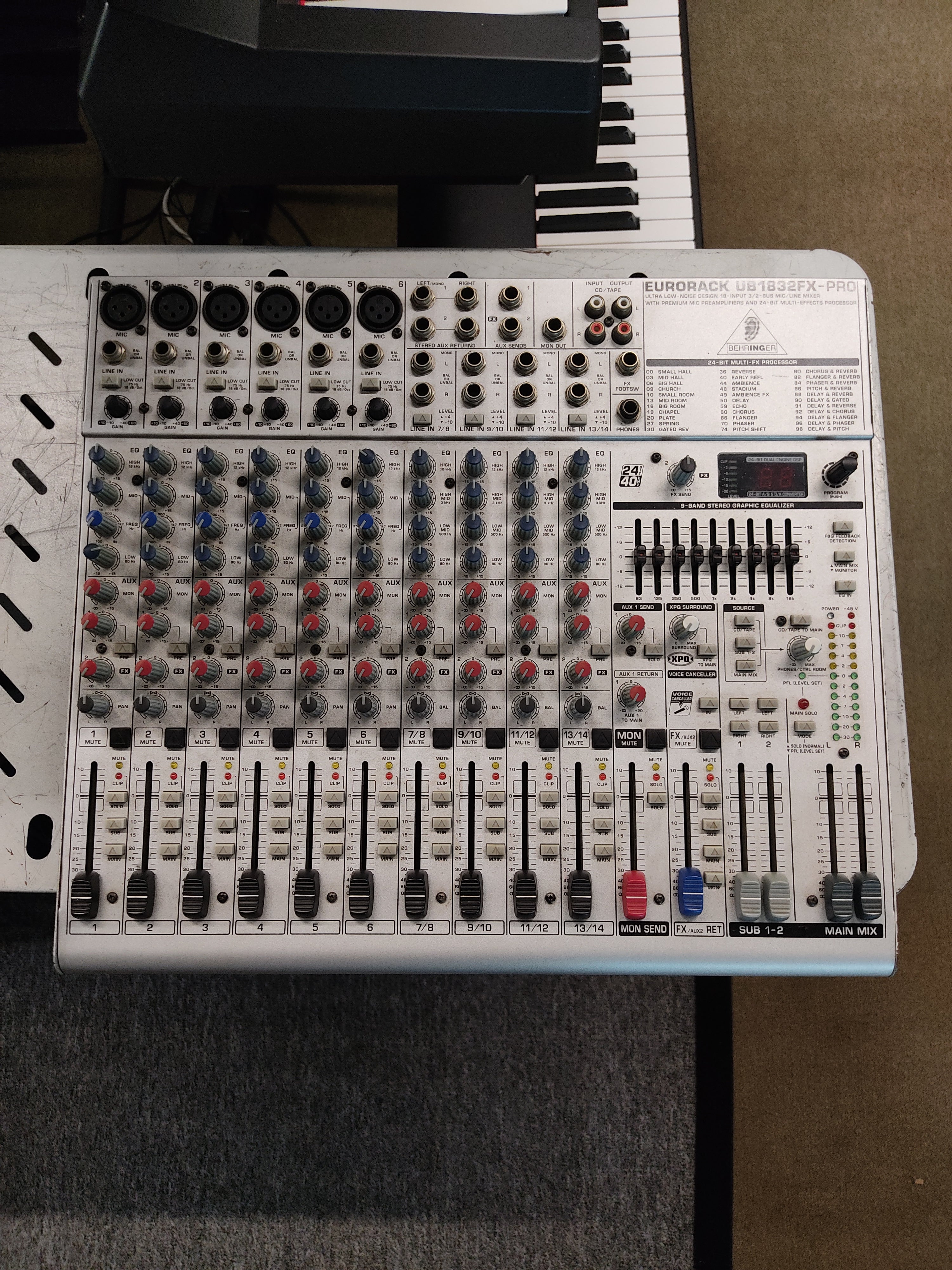Behringer UB1832FX Pro Eurorack