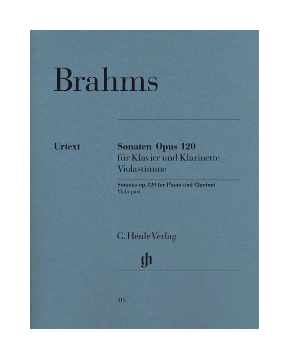 Brahms Sonaten Opus 120 Klarinette