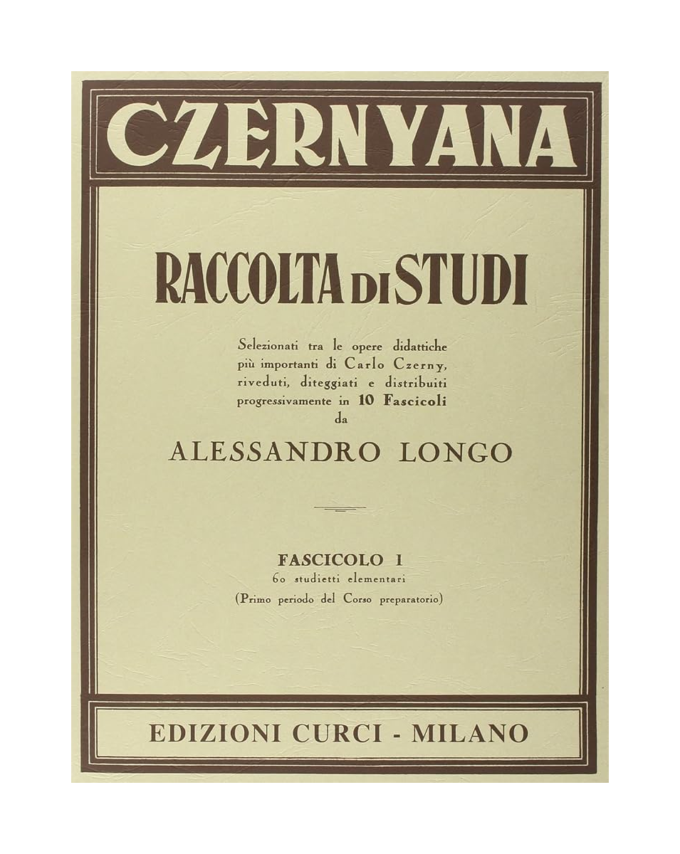 Czernyana Raccolta di Studi I