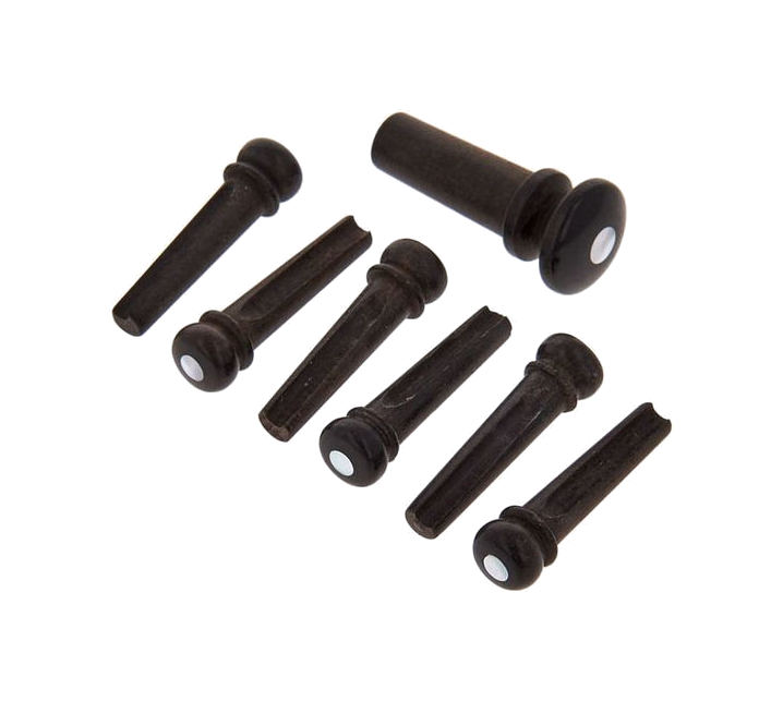 D'Addario PWPS3 Wood Bridge Pins