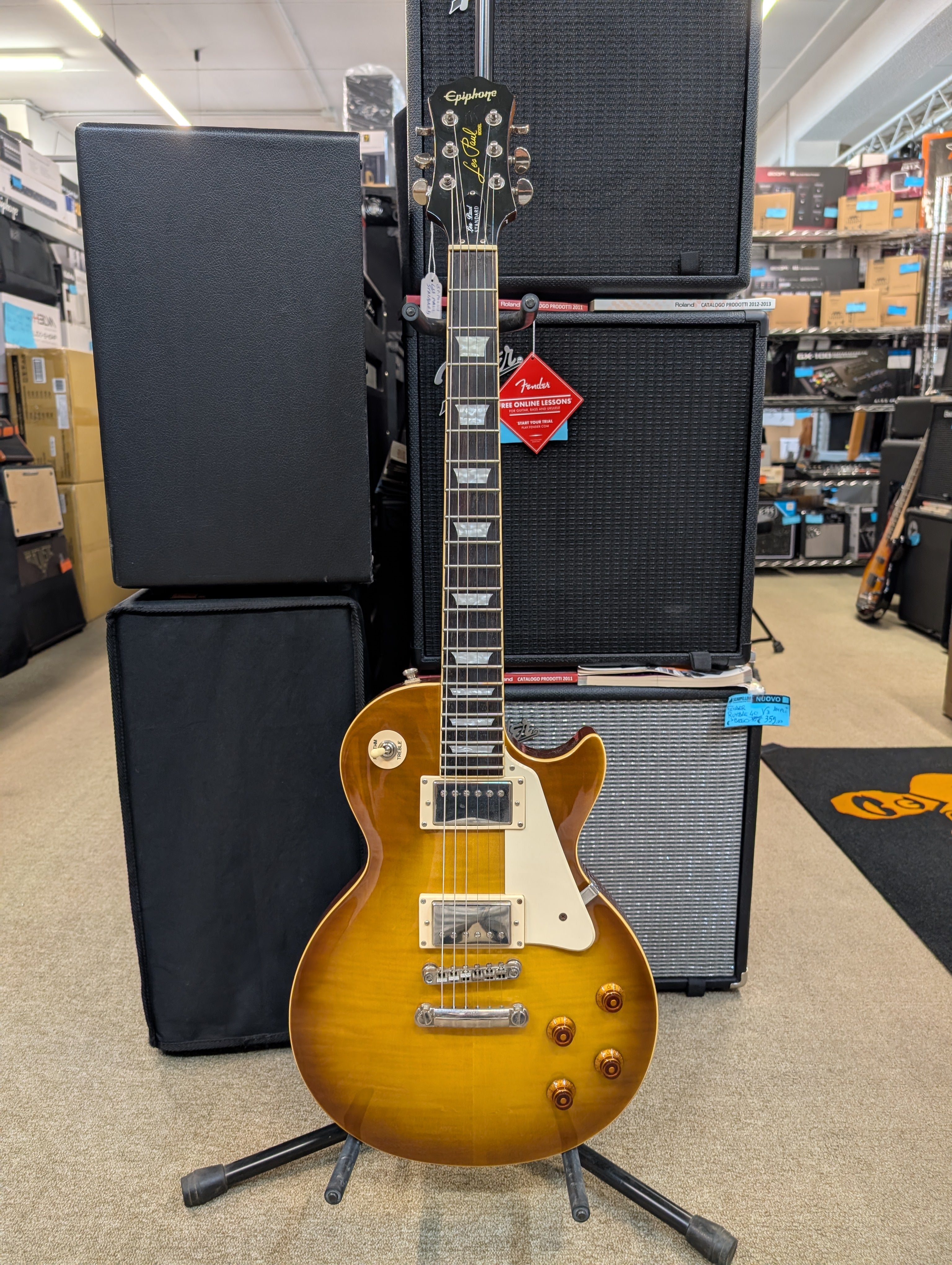 Epiphone Les Paul Standard Plus Top Pro