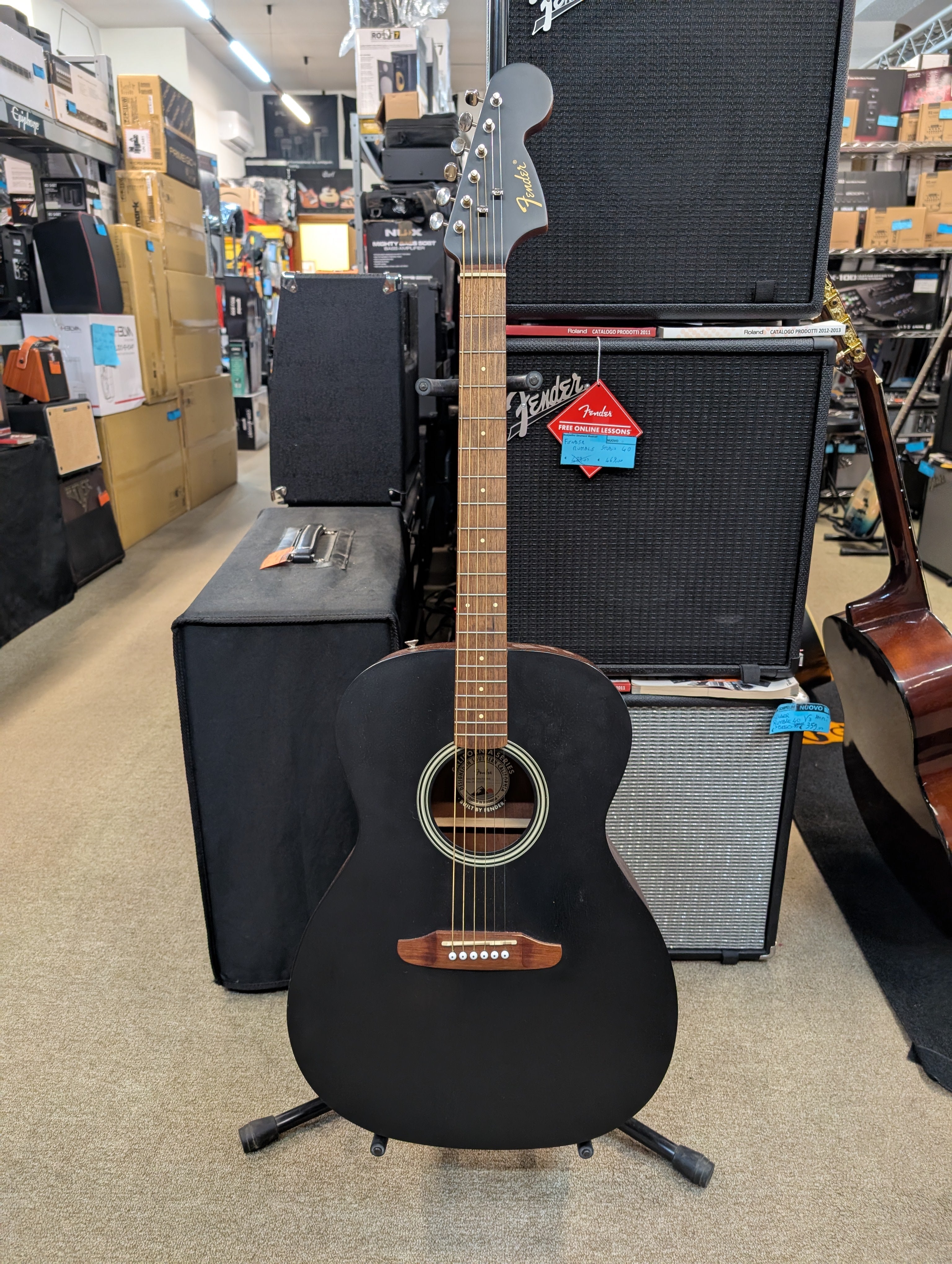 Fender Monterey Black Top