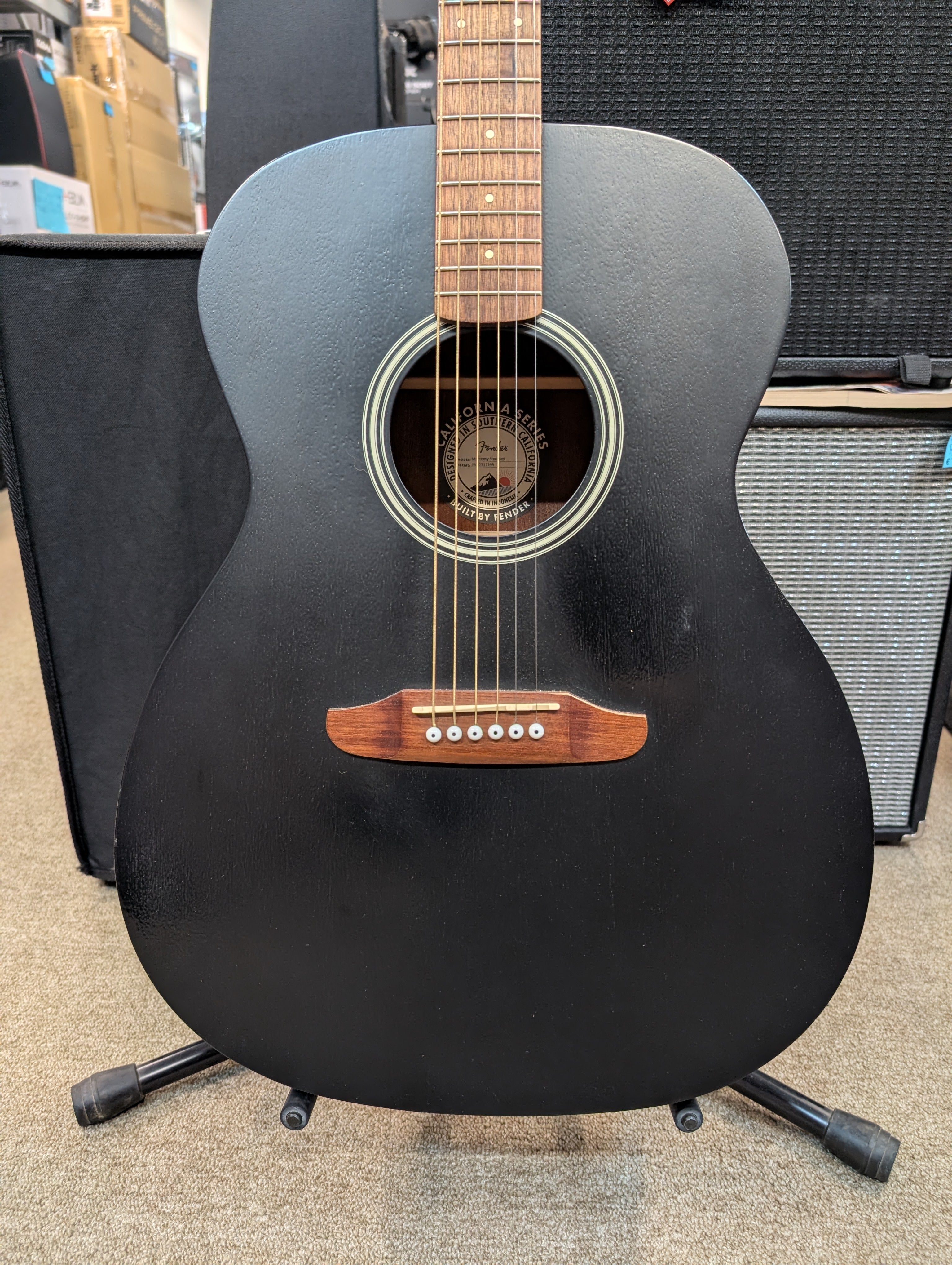Fender Monterey Black Top