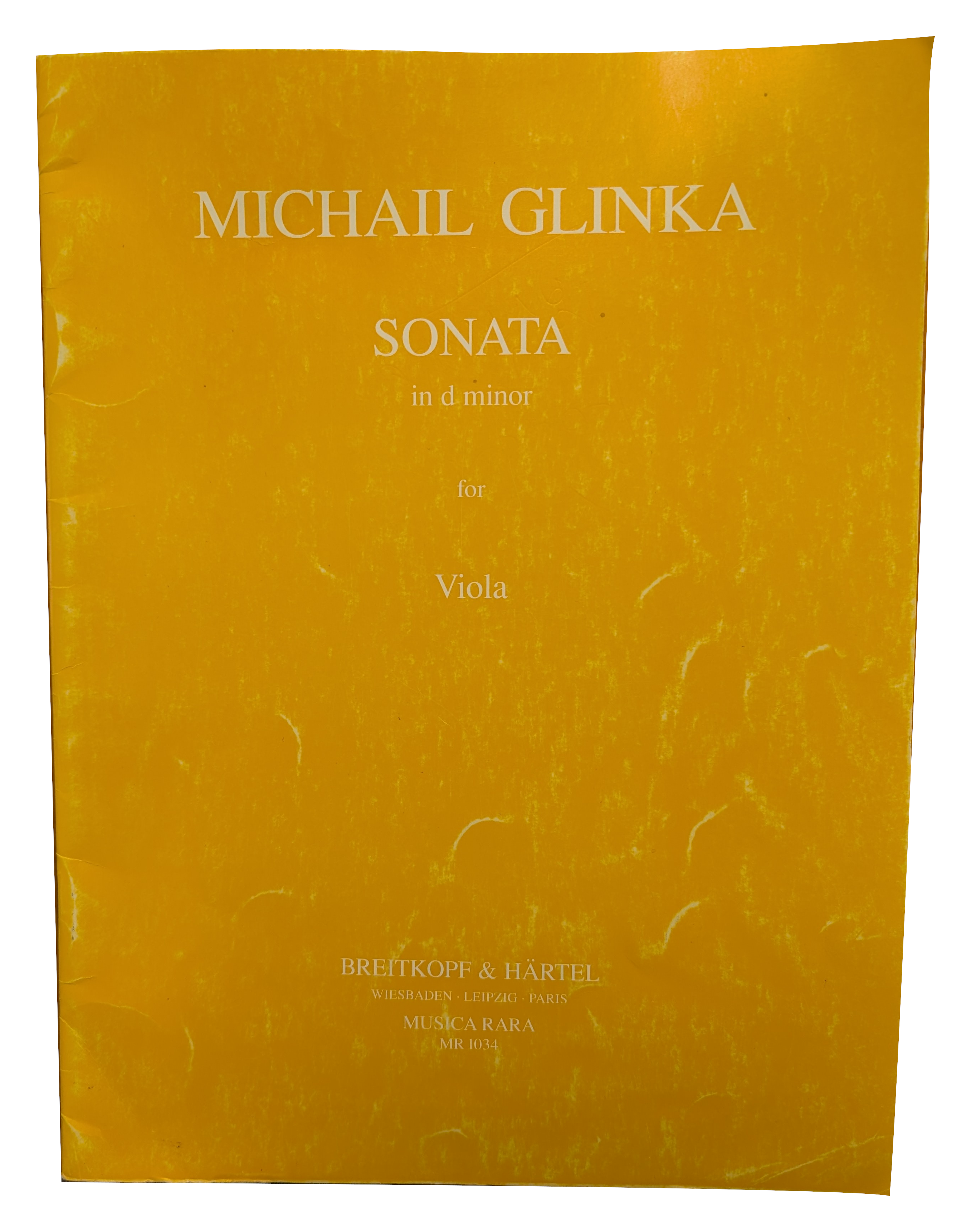 Sonata in D minor for Viola