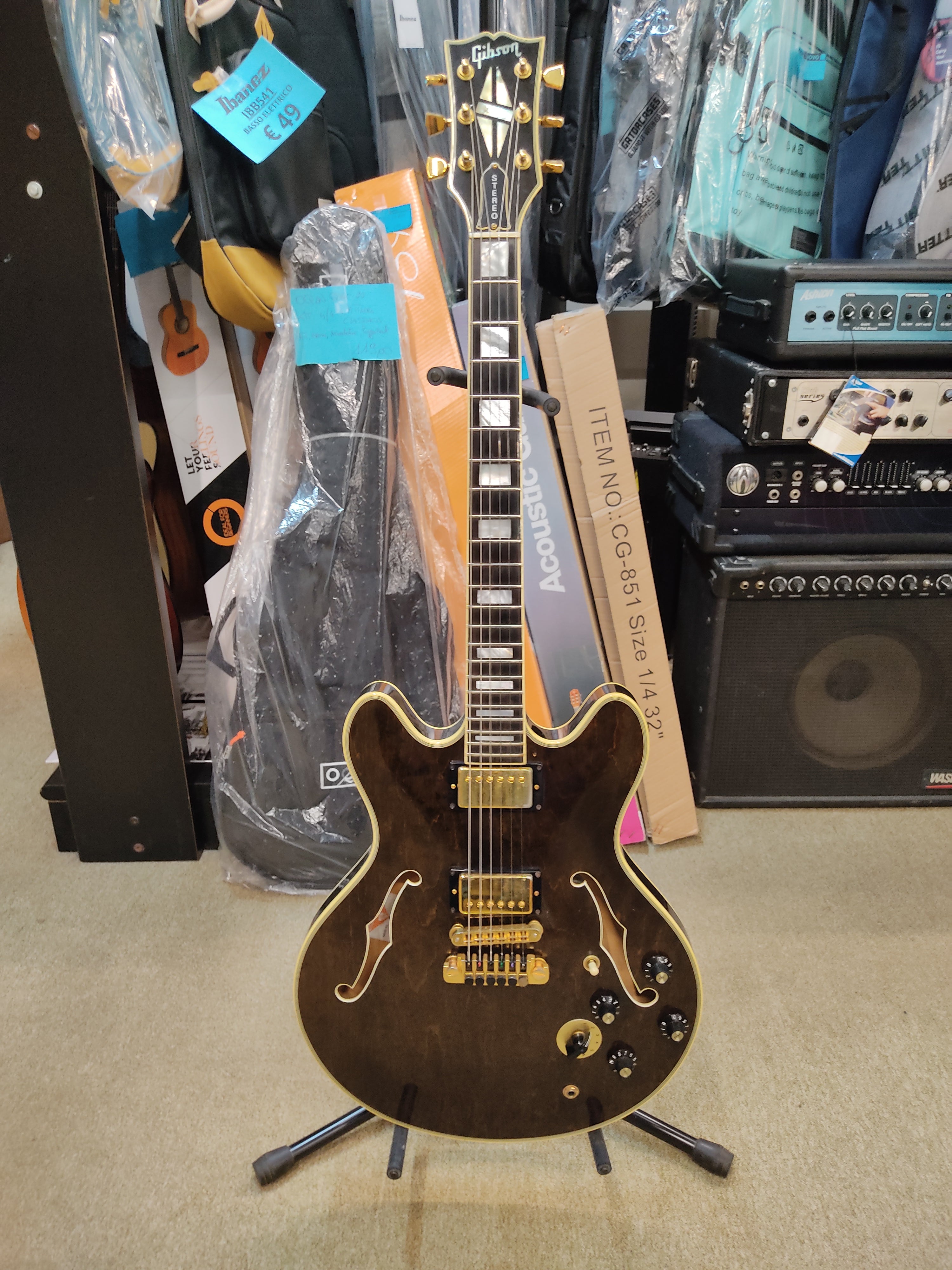 Gibson ES355 TD/SV TP6 Walnut Stereo 1980