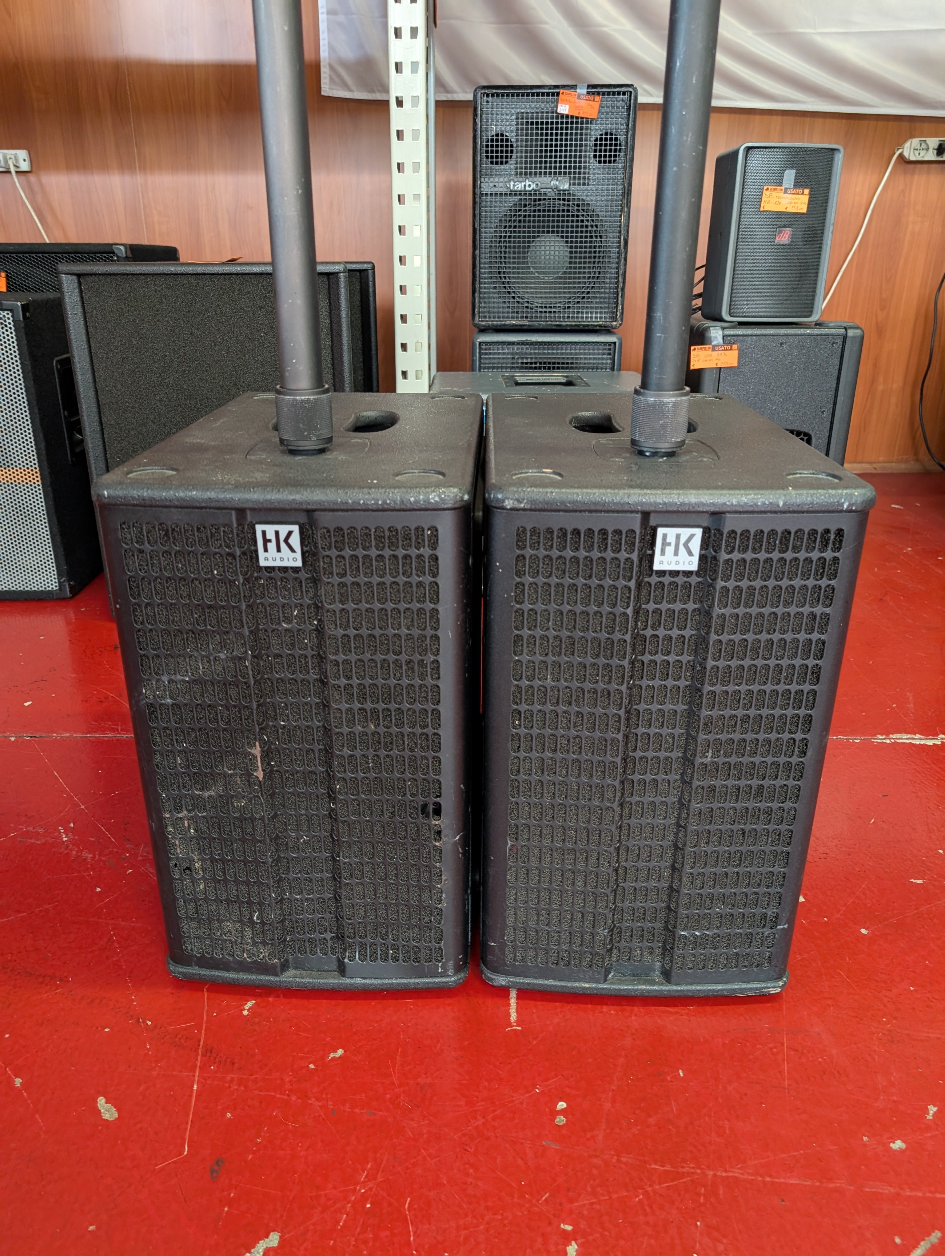HK Audio Elements (4x E435 + 2x EP1 + 2x E110)