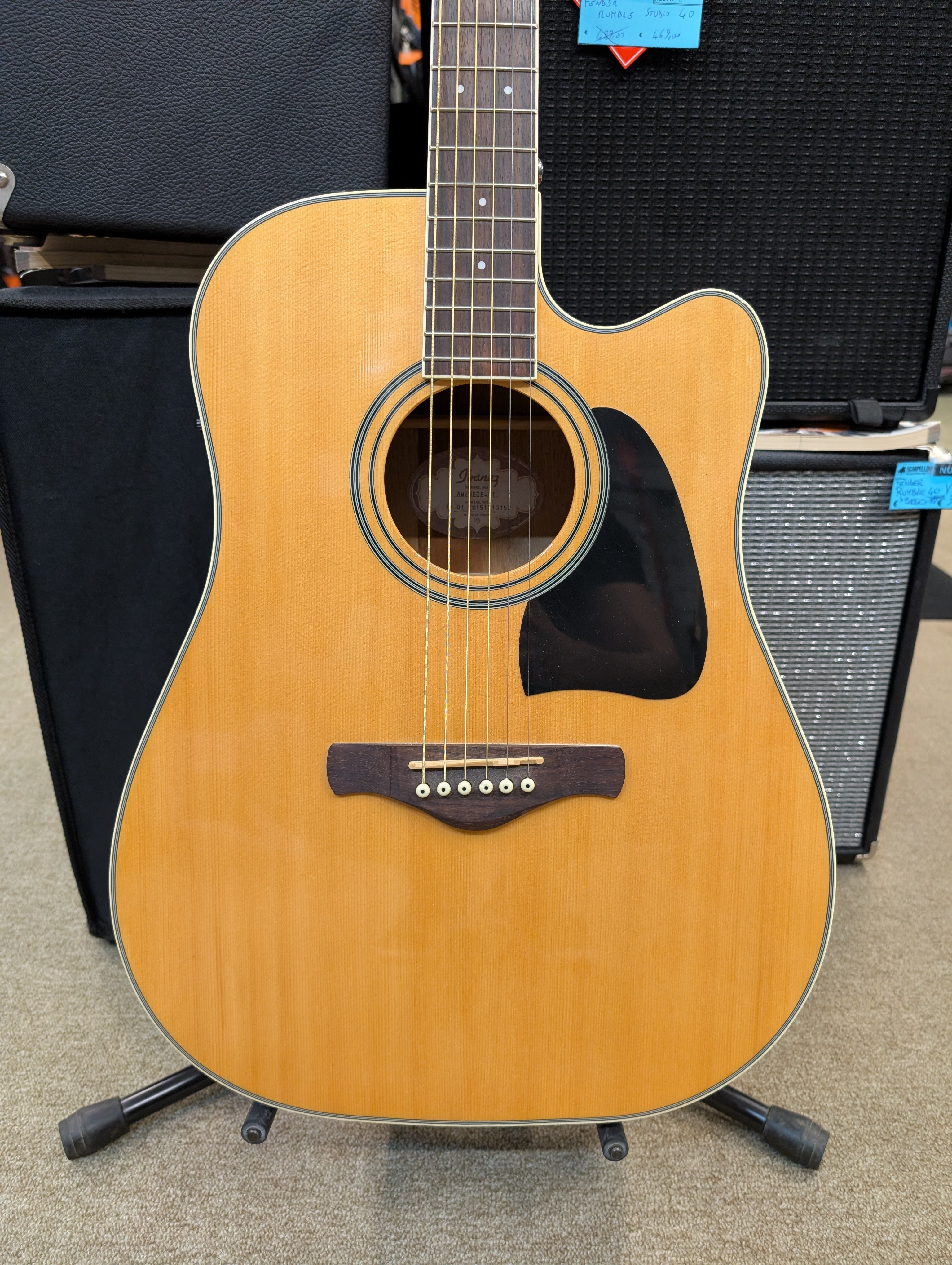 Ibanez AW70ECE Natural