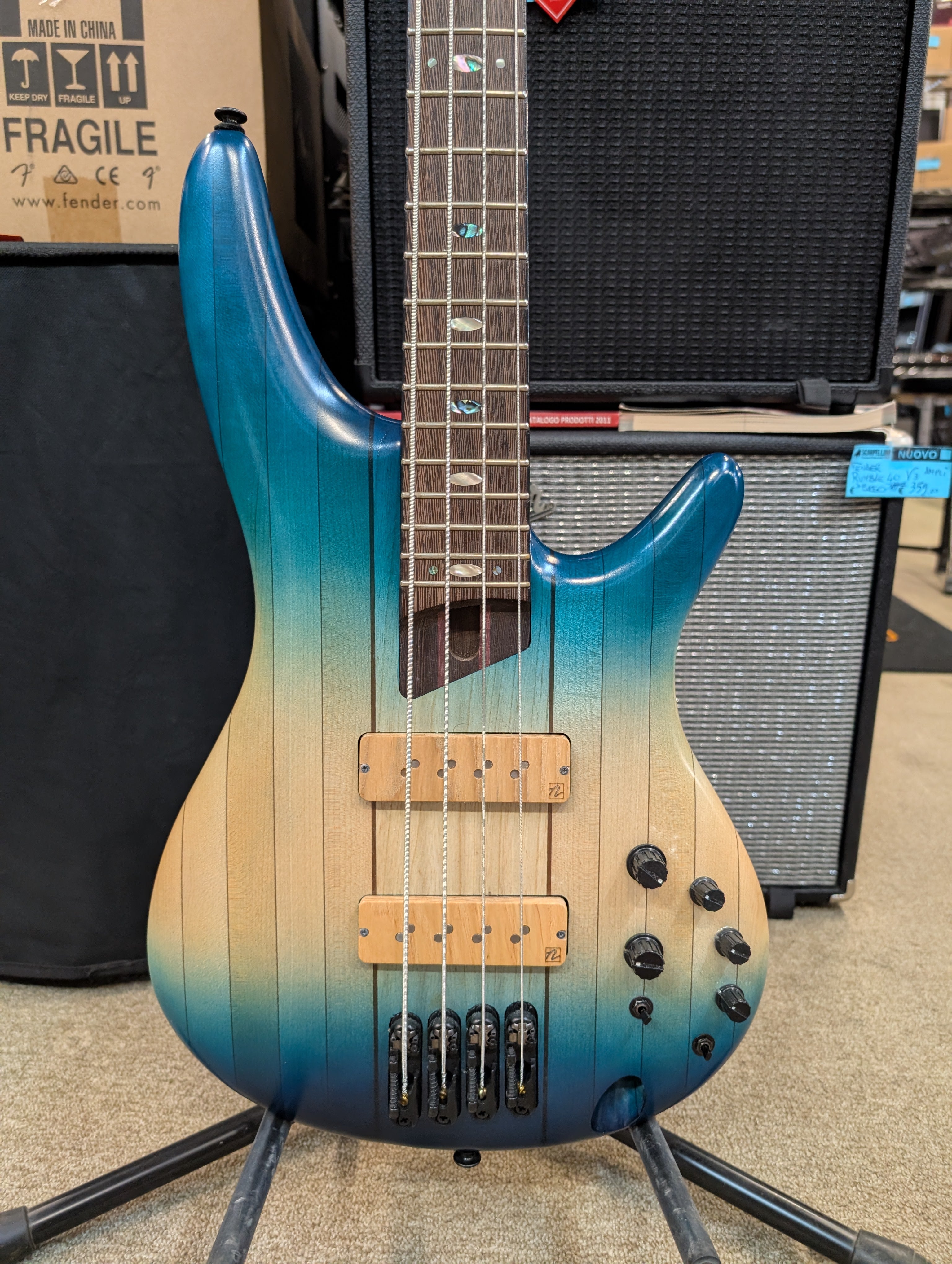 Ibanez SR4CMLTD Caribbean Islet Low Gloss