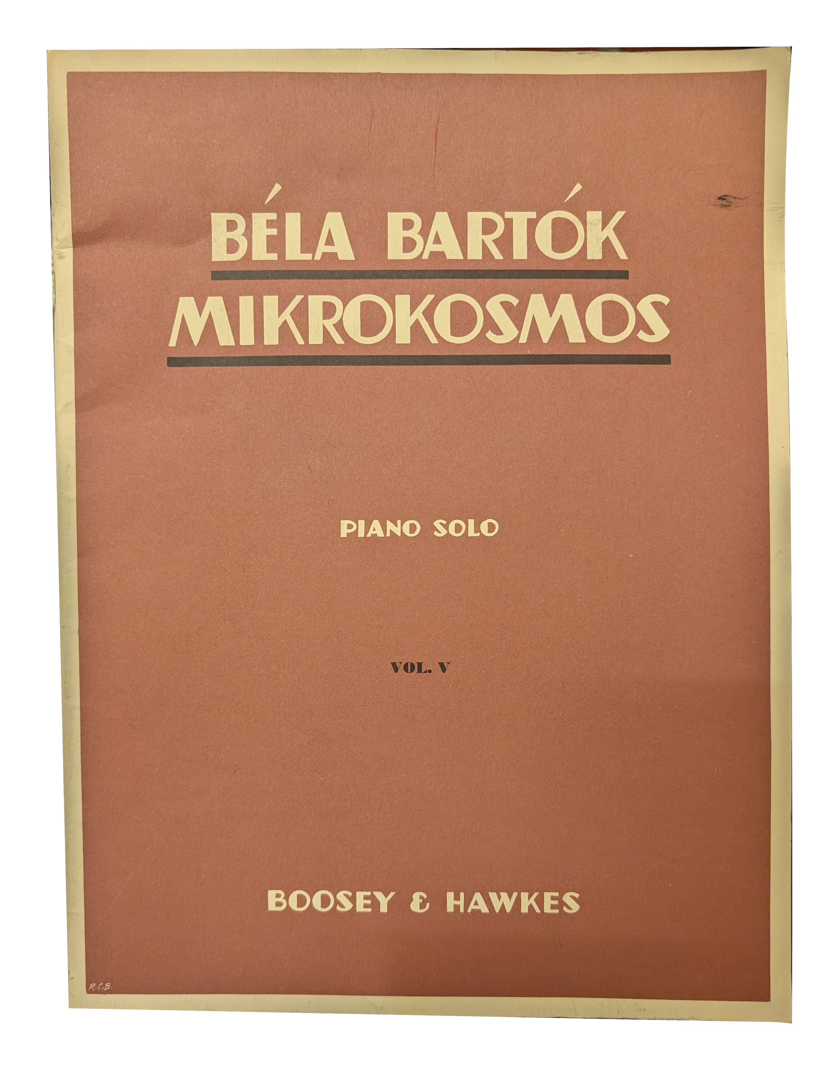 Mikrokosmos Piano Solo Vol. V