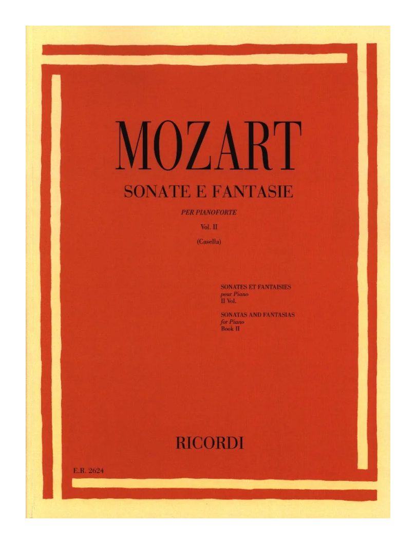 MOZART Sonate e Fantasie II