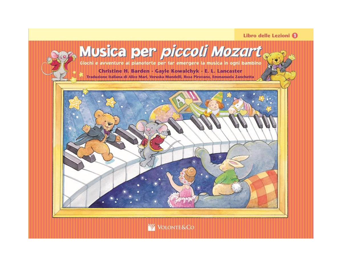 Musica per piccoli Mozart: libro delle lezioni 1