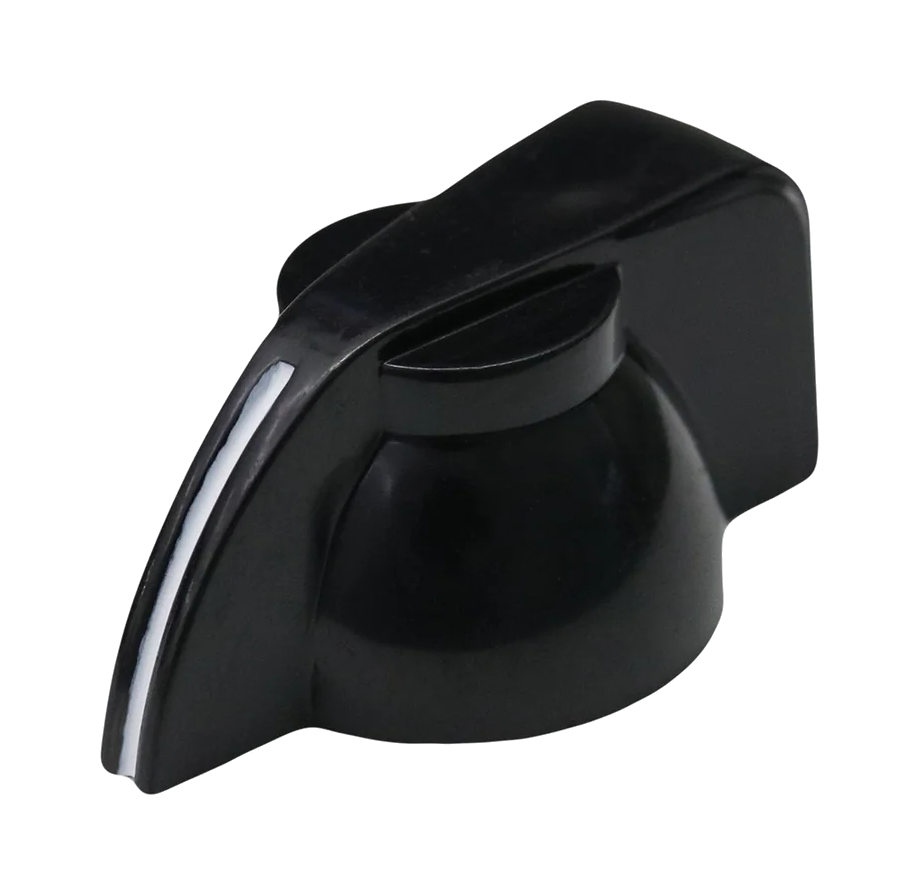 AllParts Top Hat Knob ChickenHead Pointer BK