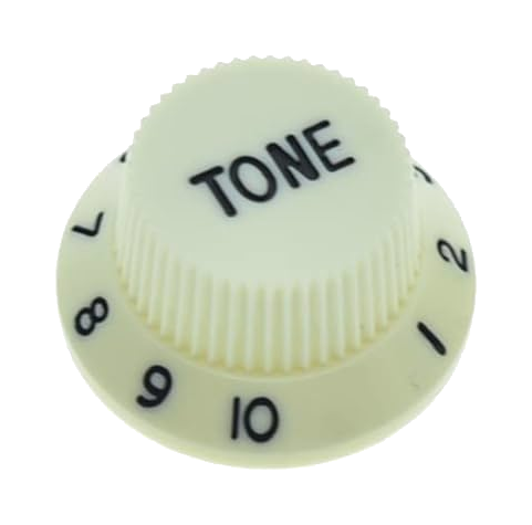 AllParts Top Hat Knob Strat TONE Mint Green + BK