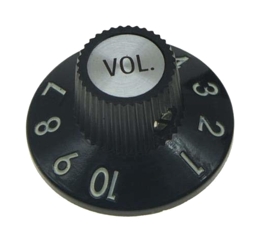 AllParts Top Hat Knob Witch Hat VOL