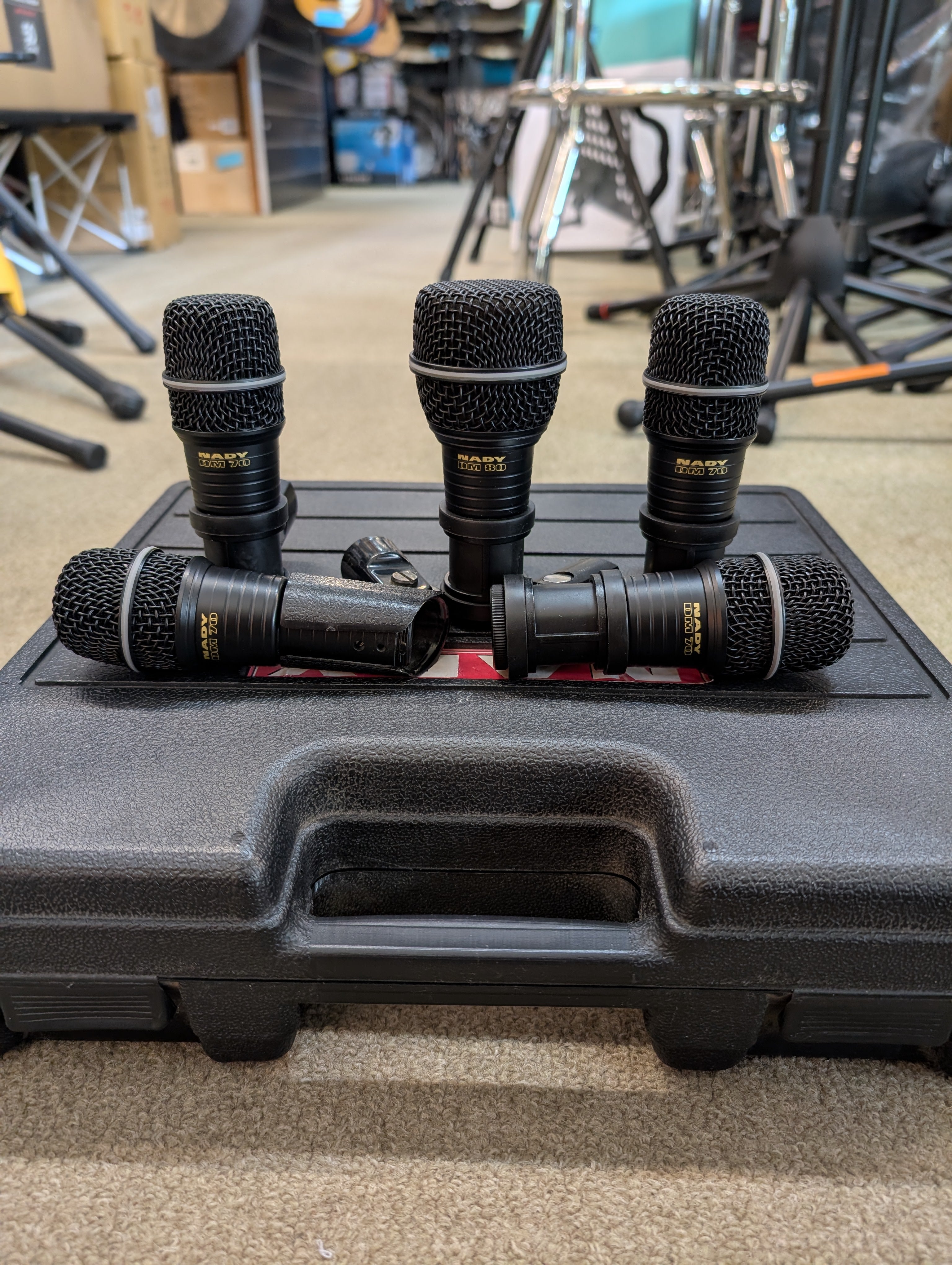 Nady DMK-5 Drum Mic Kit 5pz