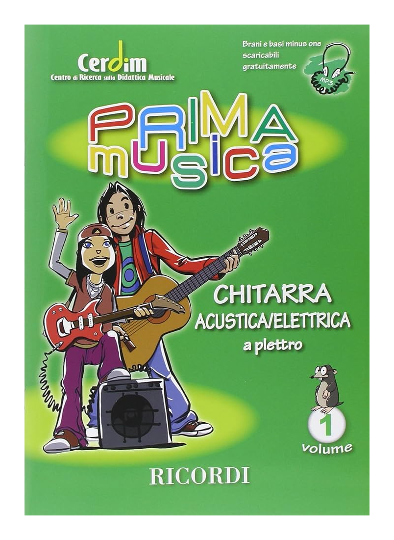 Primamusica: Chitarra Acustica / Elettrica a plettro