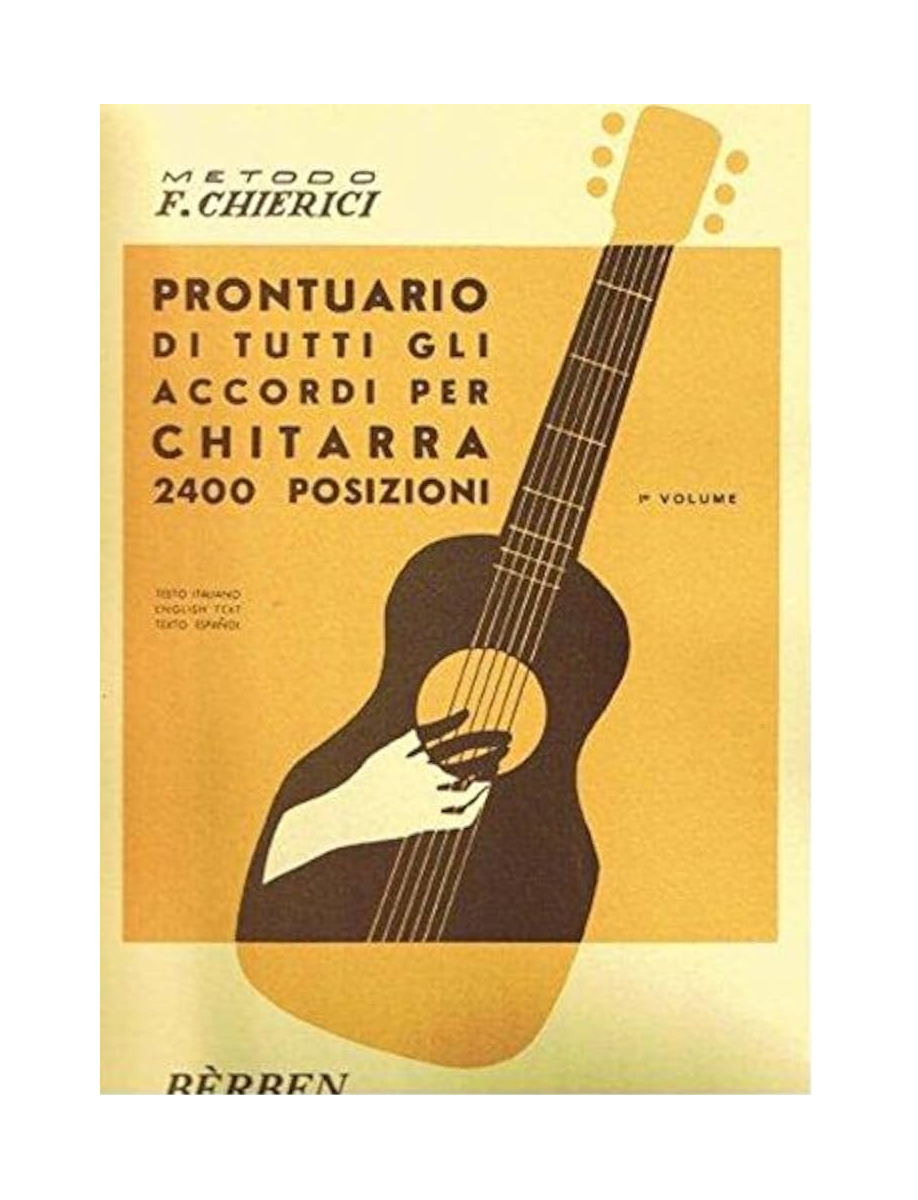 Prontuario di Tutti Gli Accordi per Chitarra