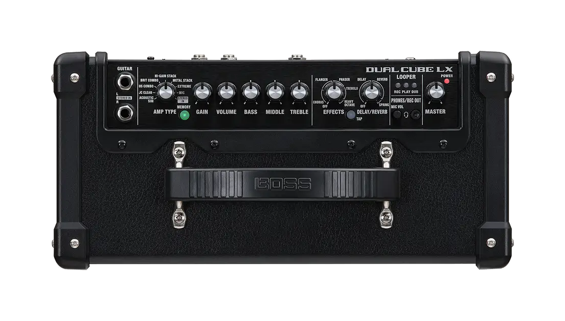 BOSS DUAL CUBE LX Amplificatore Chitarra Portatile - 10W Stereo Con 8 Tipi Di Effetti - Foto 9