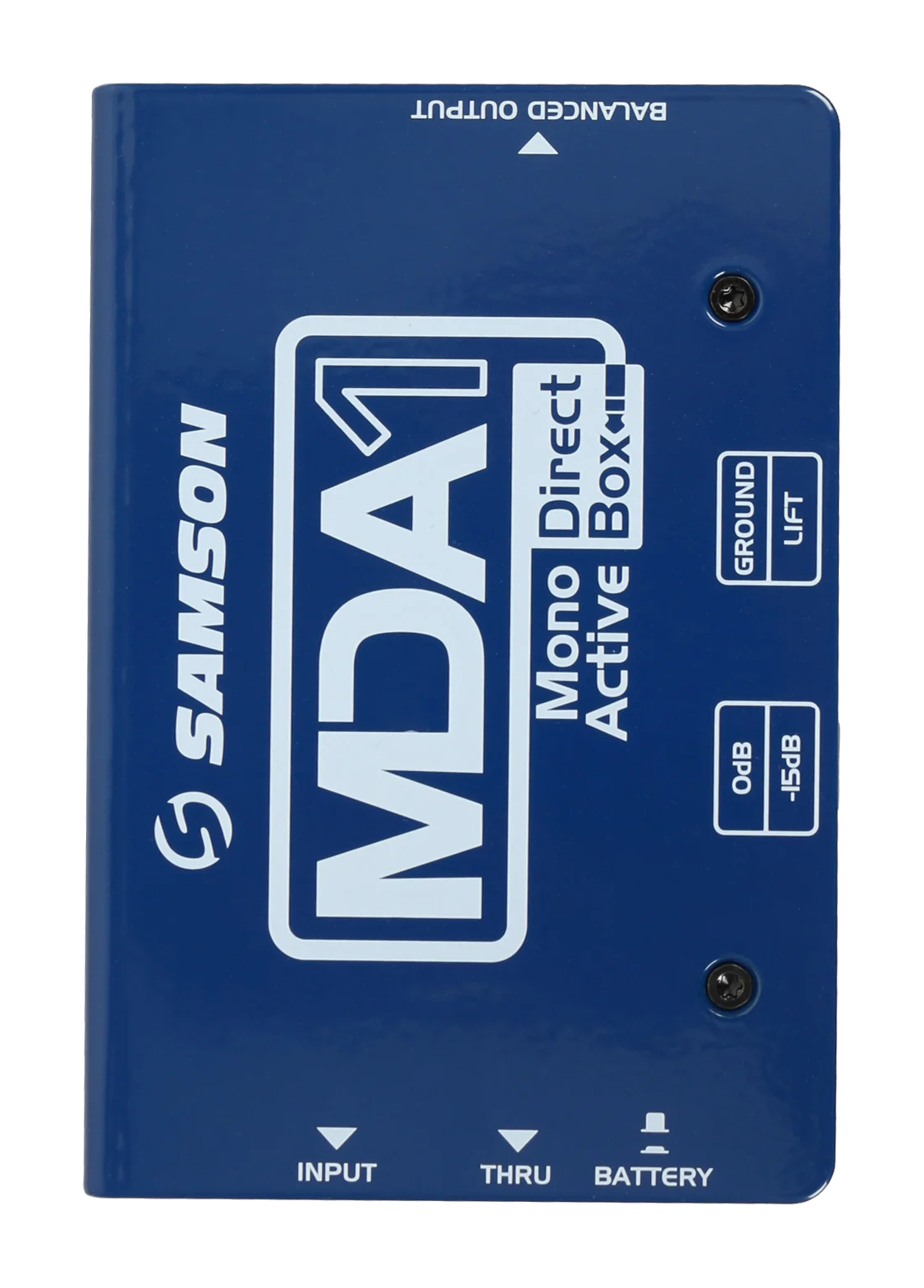 Samson MDA1 D.I. Box Mono Attiva - Per Chitarra E Basso - Con Phantom Power E Ground Lift - Foto 5