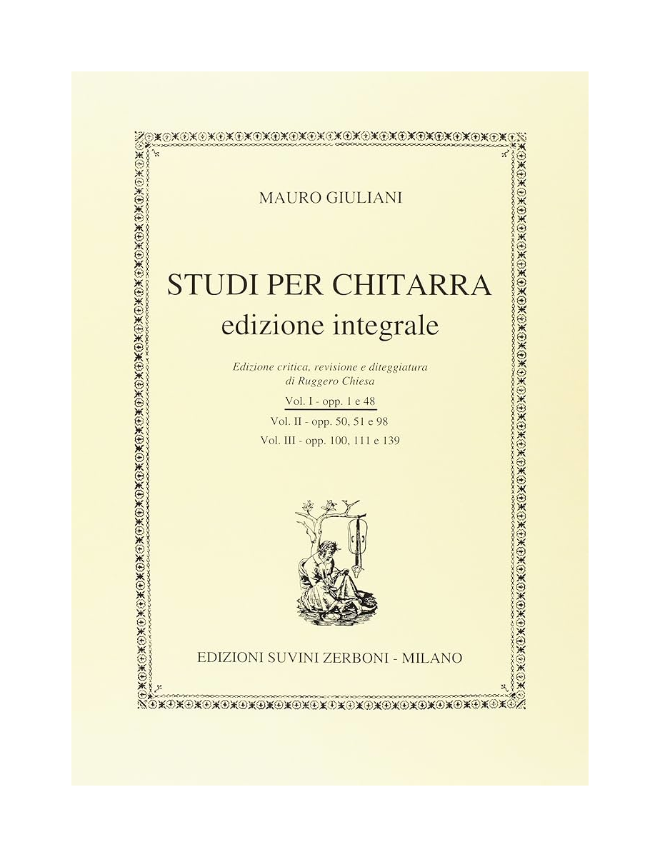 Studi per Chitarra Ed. Integrale Vol.1