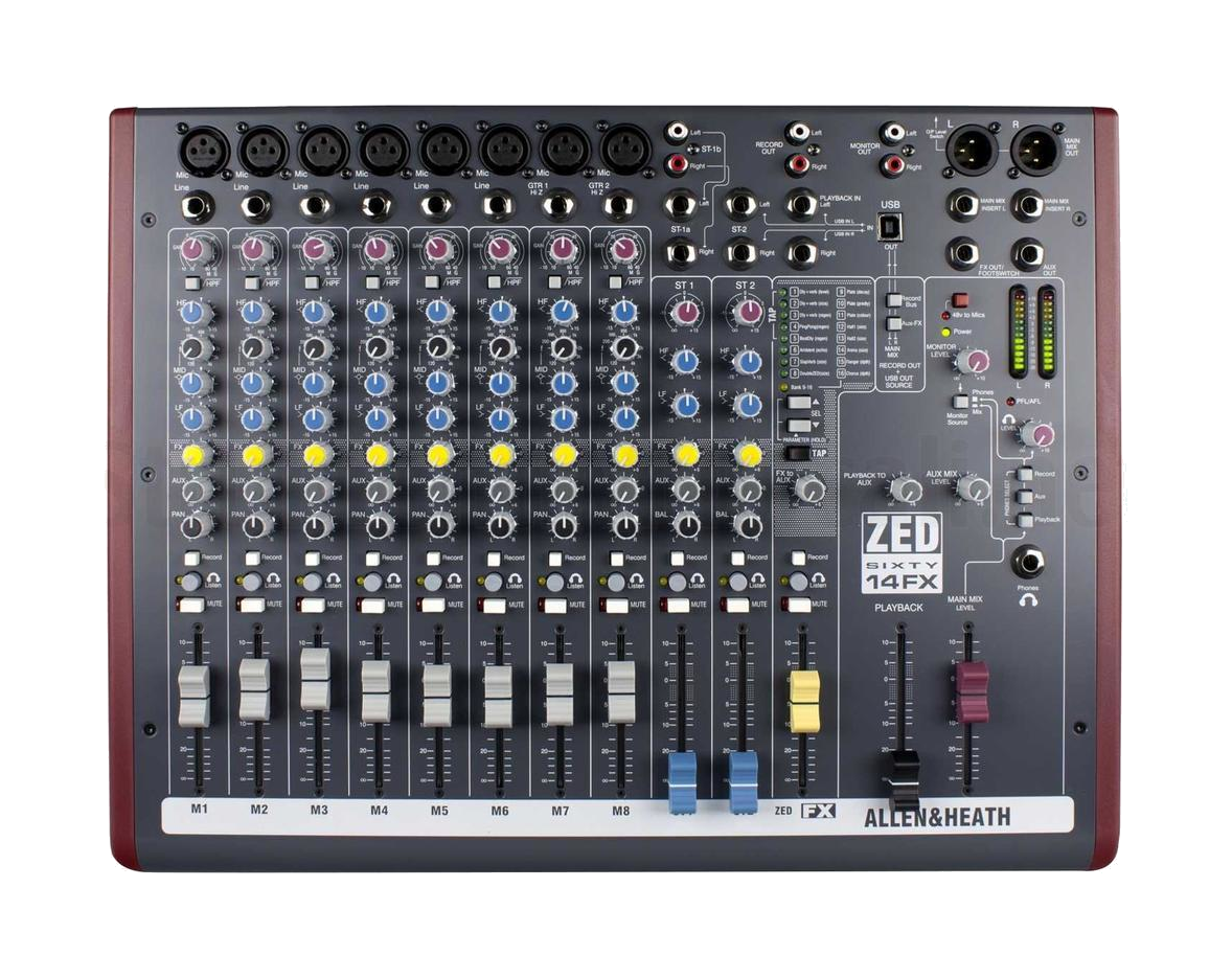 Allen & Heath ZED60-14FX