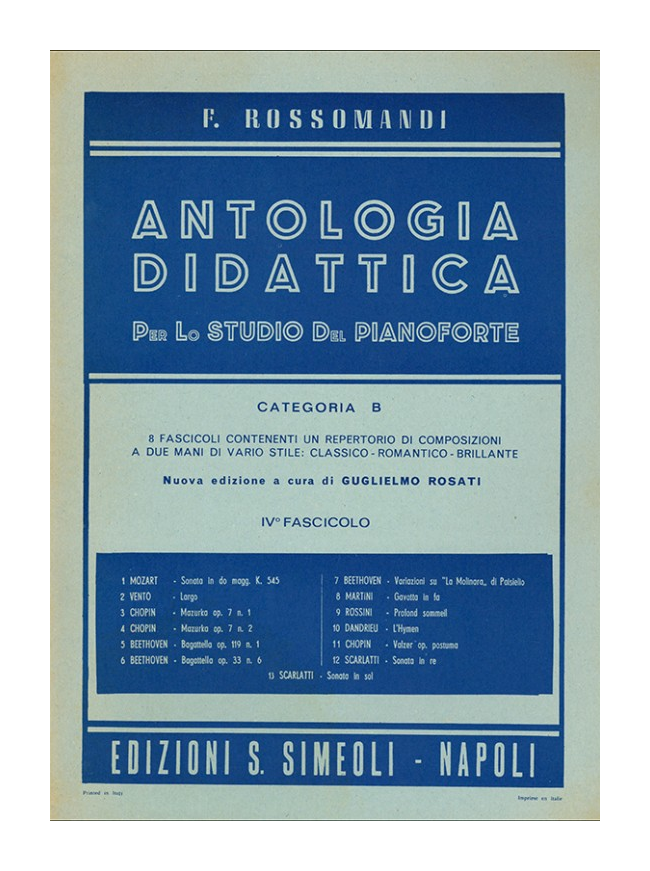 Antologia Didattica Fascicolo IV