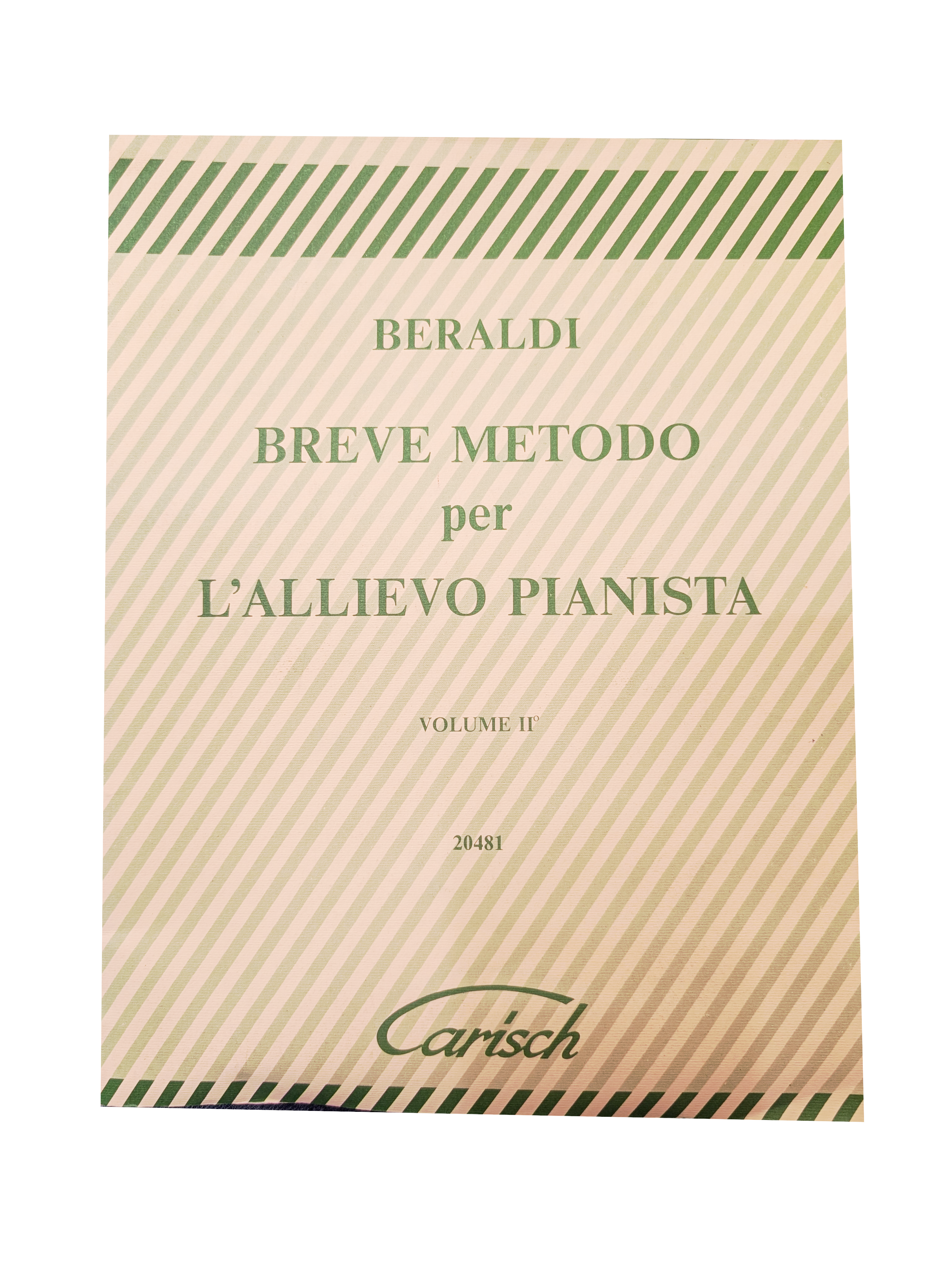 Breve Metodo per L'Allievo Pianista Vol.II