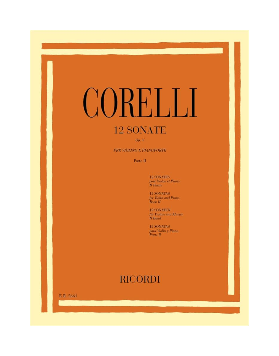 CORELLI 12 Sonate Op.V