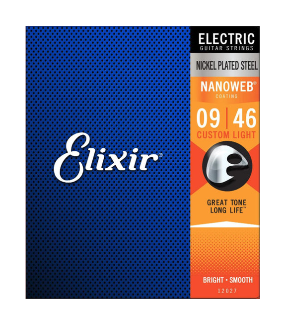 Elixir 12027 Nanoweb Custom Light Electric 09-46