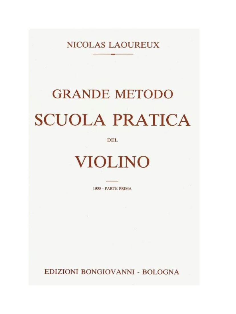 Grande Metodo Scuola Pratica del Violino