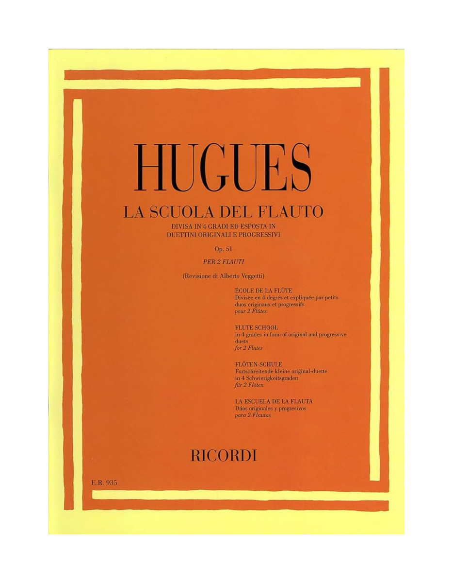 HUGUES La Scuola del Flauto OP.51