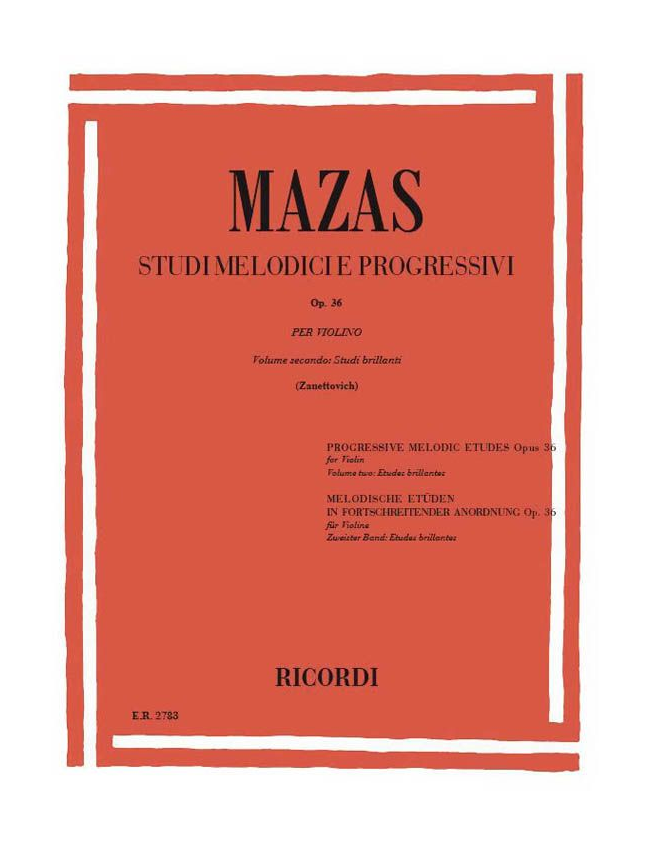MAZAS Studi Melodici e Progressivi