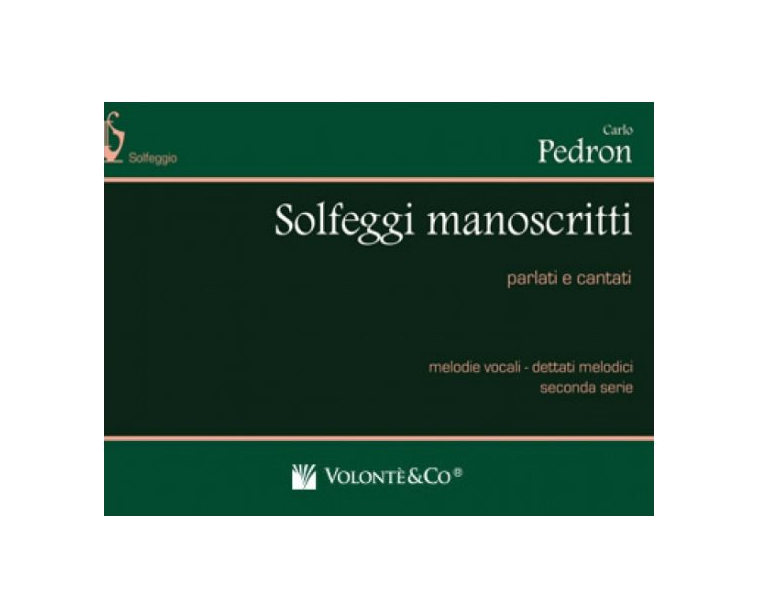 Solfeggi Manoscritti Seconda Serie