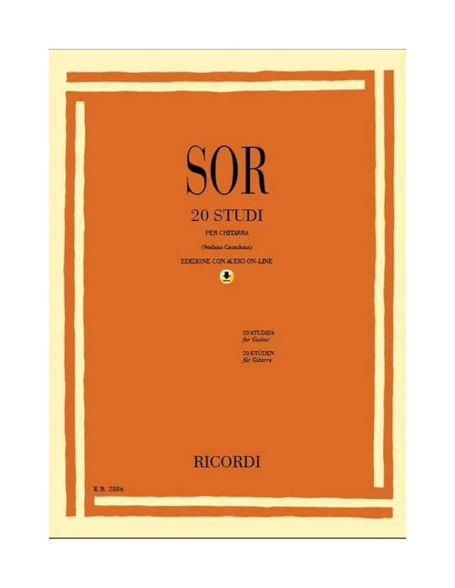SOR 20 Studi per Chitarra