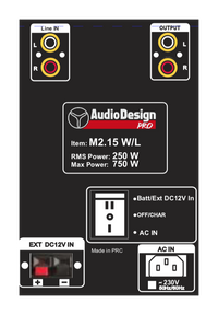 Audiodesign Pro M2 15W/L (A Batteria)