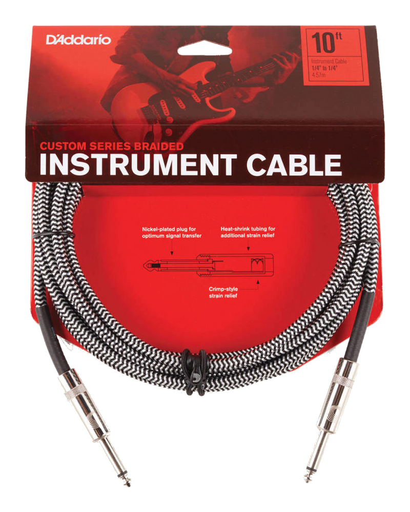 D'Addario PW-BG Custom Series Grey