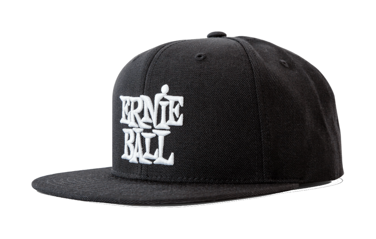 Ernie Ball Hat White Logo