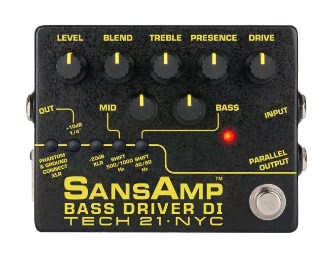 Tech 21 Sansamp Bass Driver Di V2