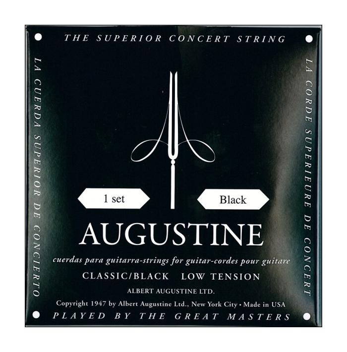Augustine Black light Classic Guitar