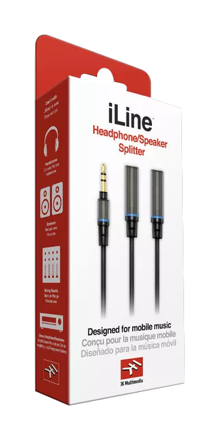 IK Multimedia iLine Headphone / Speaker Splitter