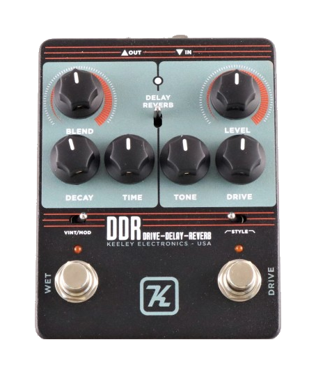 Keeley DDR Drive-Delay-Reverb Pedal