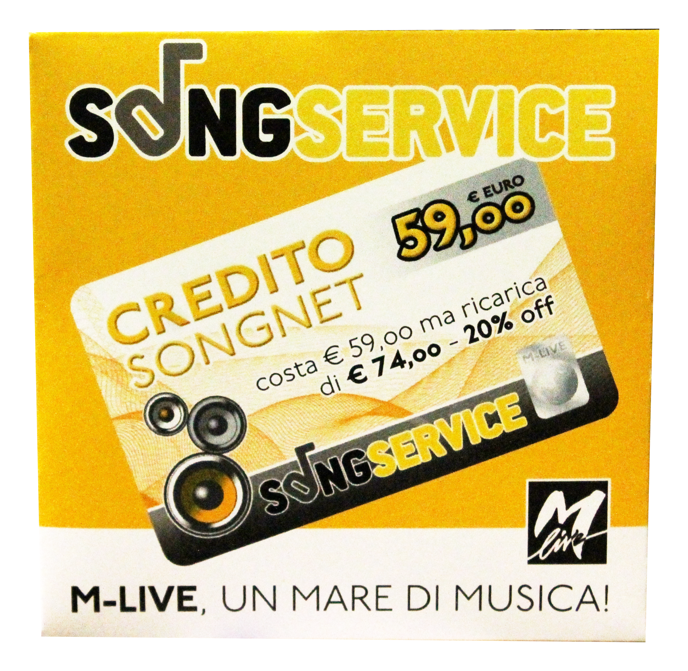 M-Live Credito SongNet 74 €