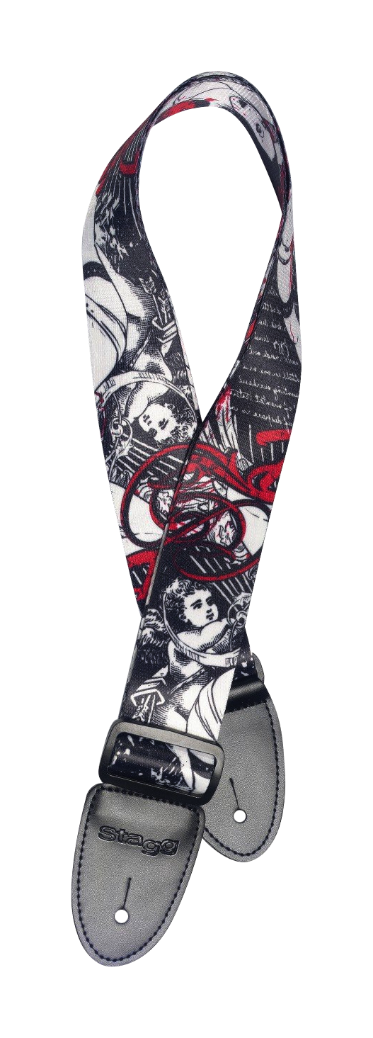 Stagg STE POPGIRL BLK Strap